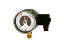 Kontaktmanometer, G 1/2 radial unten, Messber. 0-10,0...