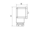 Druckschalter elek. Anschl. Gerätestecker Form A, G 1/4,0,5-8 bar