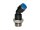 Steckverschraubung 45° Blaue Serie, drehbar, G 3/8 außen, Ø 6mm