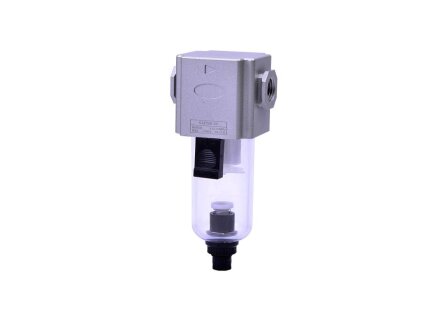 Filter GA-mini, mit PC-Behälter, 5 µm, BG 200, G1/4, Ablass: HA