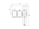 Wartungsstation SAFETY FUTURA, KH-AV-FR, VA, BG 4, G 3/4, 2,5-8