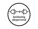 Schnellverschlusskupplung NW 5, beidseitig absperrend, G 1/8 AG