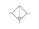 Ölfilter SYNTESI, BG 1, ohne Buchsen, 0,01 µm, RMSA halbautom.