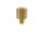 Manometer-Anschlussnippel, Messing, G 1/4 Muffe, G 1/8 Zapfen