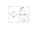 Filterregler SYNTESI, BG1, G 1/8, 20µm, 0…4bar, RA, o. Mano.