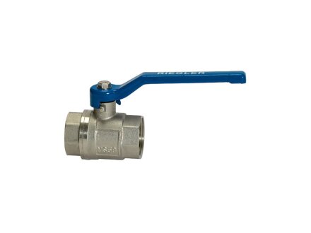 Kugelhahn valve line, Handhebel blau, MS vern., IG/IG, G 1/2