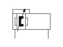 Kolbenstangenloser Zylinder ZRL1C, Ø 32, Hub 100, Standard