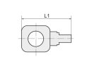 Einfach-Ringstutzen, für G 1/4, für Schlauch 6/4 mm, POM