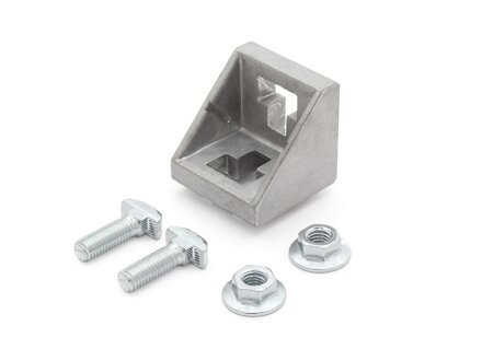 Angle 45 B-type groove 10 having mounting set