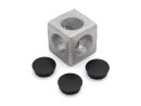 Conector de cubo 3D 40 tipo I ranura 8 incl.3 tapas de...