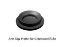 Gelenkfuß Reihe 15 PA - Gewindestange, mit Kugel 15mm, M12X66, Schlüsselweite 14. Teller 50mm ohne Anti-Slip-Platte