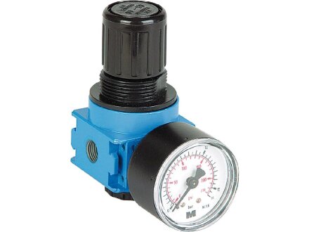 Druckregler G 45383 DRL-H-G1/4i-20-0,2/6-Z-B0 - Hochleistungs-Druckregler Baureihe Bloc 0 mit Manometer